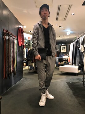 おかださん（メンズ・175cm）の夏コーディネート