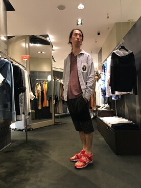 「capri（カプリ）のアイテム」を使った、おかださん（メンズ・175cm）の夏コーディネート