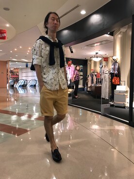 おかださん（メンズ・175cm）の夏コーディネート