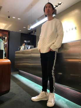 おかださん（メンズ・175cm）の夏コーディネート