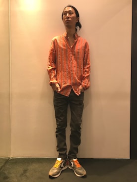 おかださん（メンズ・175cm）の夏コーディネート