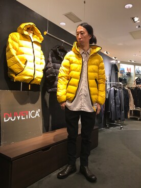 「Bevilacqua（ベヴィラクア）のアイテム」を使った、おかださん（メンズ・175cm）の秋コーディネート