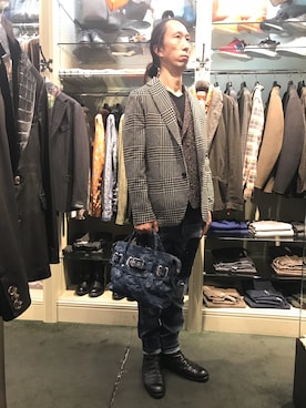 おかださん(メンズ・175cm)の秋コーディネート