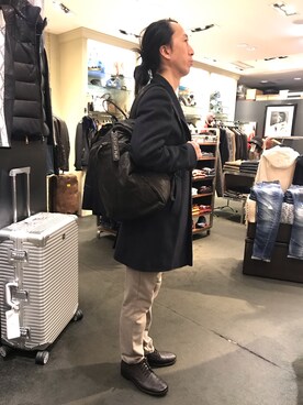 おかださん（メンズ・175cm）の冬コーディネート