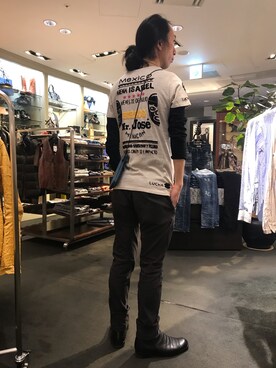 「bajra（バジュラ）のアイテム」を使った、おかださん（メンズ・175cm）の冬コーディネート