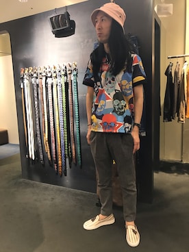 おかださん（メンズ・175cm）の春コーディネート