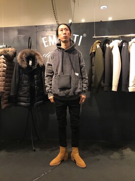 おかださん（メンズ・175cm）の秋コーディネート