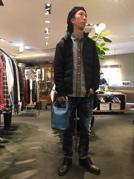 おかださん（メンズ・175cm）の秋コーディネート