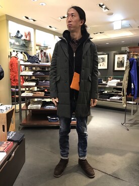 おかださん（メンズ・175cm）の冬コーディネート