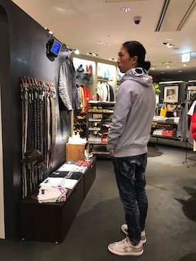 おかださん（メンズ・175cm）の冬コーディネート