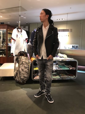 おかださん(メンズ・175cm)の春コーディネート