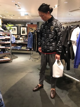 おかださん(メンズ・175cm)の春コーディネート