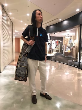 おかださん（メンズ・175cm）の春コーディネート