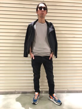 おかださん(メンズ・175cm)の春コーディネート