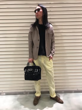 おかださん（メンズ・175cm）の春コーディネート