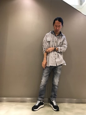 おかださん(メンズ・175cm)の夏コーディネート