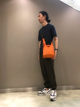 「TRANSIT（トランジット）のアイテム（トップス）」を使った、おかださん（メンズ・175cm）の夏コーディネート