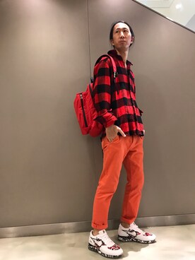 おかださん(メンズ・175cm)の夏コーディネート