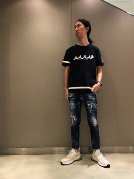 おかださん（メンズ・175cm）の夏コーディネート