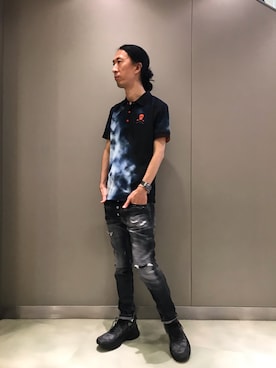 おかださん（メンズ・175cm）の夏コーディネート