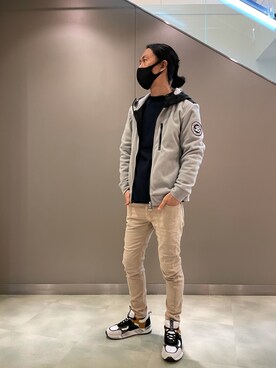 「マリン」｜「アイテム（ブルゾン）」を使った、おかださん（メンズ・175cm）の秋コーディネート