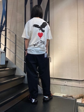 「In・stru(men-tal).（インストルメンタル）のアイテム」を使った、おかださん（メンズ・175cm）の春コーディネート