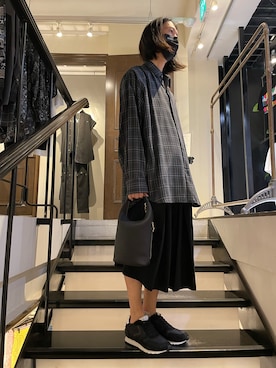 おかださん（メンズ・175cm）の春コーディネート