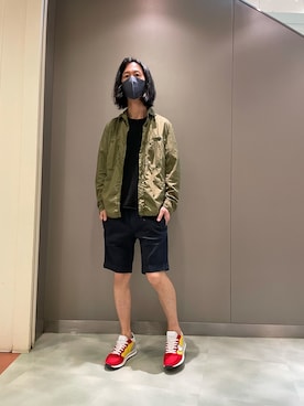 おかださん(メンズ・175cm)の夏コーディネート