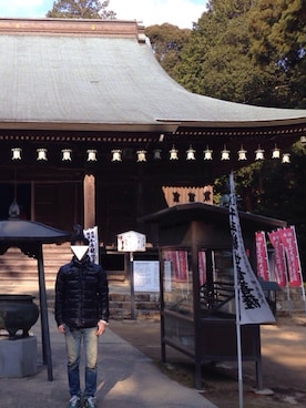 「JOURNAL STANDARD（ジャーナルスタンダード）のアイテム（ダウンジャケット/コート）」を使った、Takaさん（メンズ・174cm）の冬コーディネート