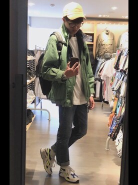 えめさん（メンズ・176cm）の春コーディネート