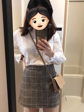 「korean」｜김하나さん（レディース・158cm）の夏コーディネート