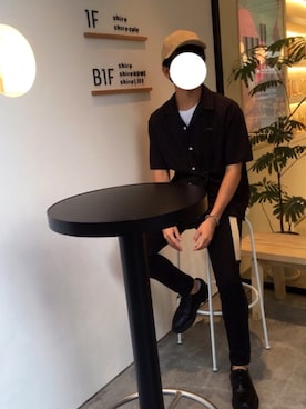 「TONE SELECT GOODS（トーンセレクトグッズ）のアイテム（帽子）」を使った、Keigoさん（メンズ・165cm）の秋コーディネート