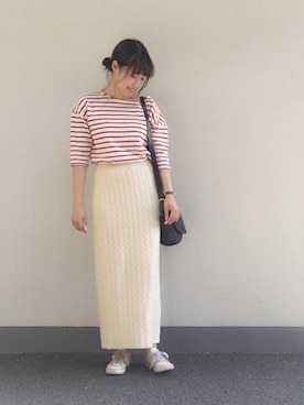 「CIEL（シエル）のアイテム」を使った、fさん（レディース・160cm）の秋コーディネート