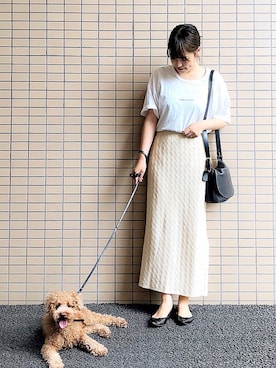 「CIEL（シエル）のアイテム」を使った、fさん（レディース・160cm）の夏コーディネート