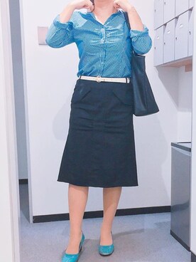 The会社員ルーさんのコーディネート