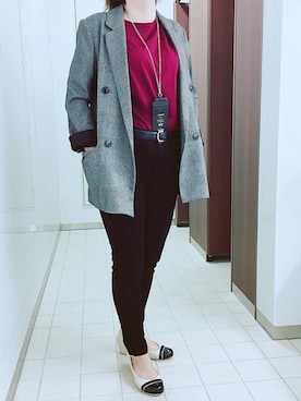 The会社員ルーさんのコーディネート