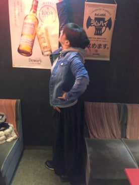「nusy（ヌージー）のアイテム」を使った、hasekoさん（レディース・160cm）の冬コーディネート