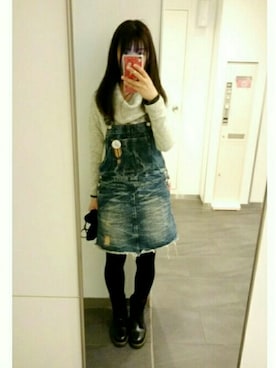 「aiko」｜「アイテム（その他）」を使った、rinaakoさん（レディース・162cm）の冬コーディネート