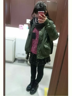 「aiko」｜「アイテム（ジャケット/アウター）」を使った、rinaakoさん（レディース・162cm）の春コーディネート