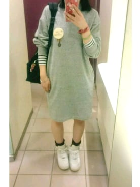 「aiko」｜「アイテム（シャツワンピース）」を使った、rinaakoさん（レディース・162cm）の秋コーディネート