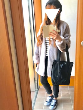 TOMOさん（レディース・153cm）の冬コーディネート