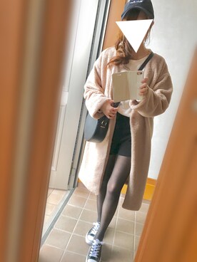 TOMOさん（レディース・153cm）の冬コーディネート