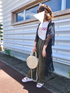 TOMOさん(レディース・153cm)の夏コーディネート