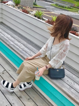 TOMOさん（レディース・153cm）の夏コーディネート