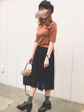 TOMOさん(レディース・153cm)の秋コーディネート