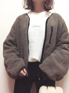 「MILLE REVE（ミルレブ）のアイテム」を使った、TOMOさん（レディース・153cm）の秋コーディネート