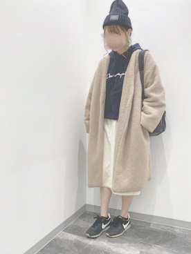 TOMOさん（レディース・153cm）の冬コーディネート