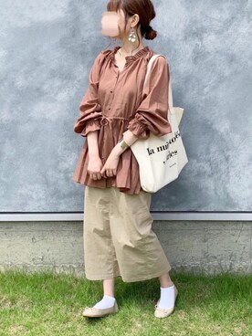 TOMOさん(レディース・154cm)の秋コーディネート