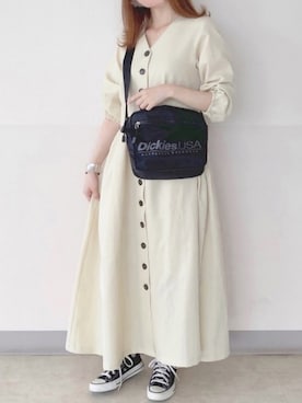 TOMOさん（レディース・154cm）の夏コーディネート