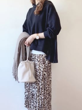 TOMOさん（レディース・154cm）の秋コーディネート